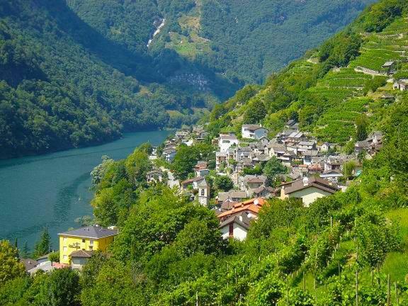 Rustico Paese Villa Vogorno Exterior foto